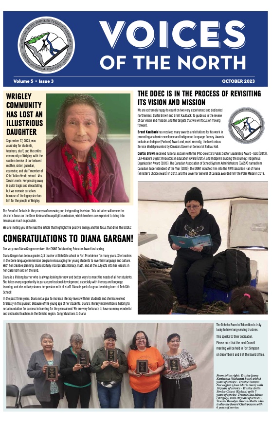 Voices of the North - October 2023 Edition